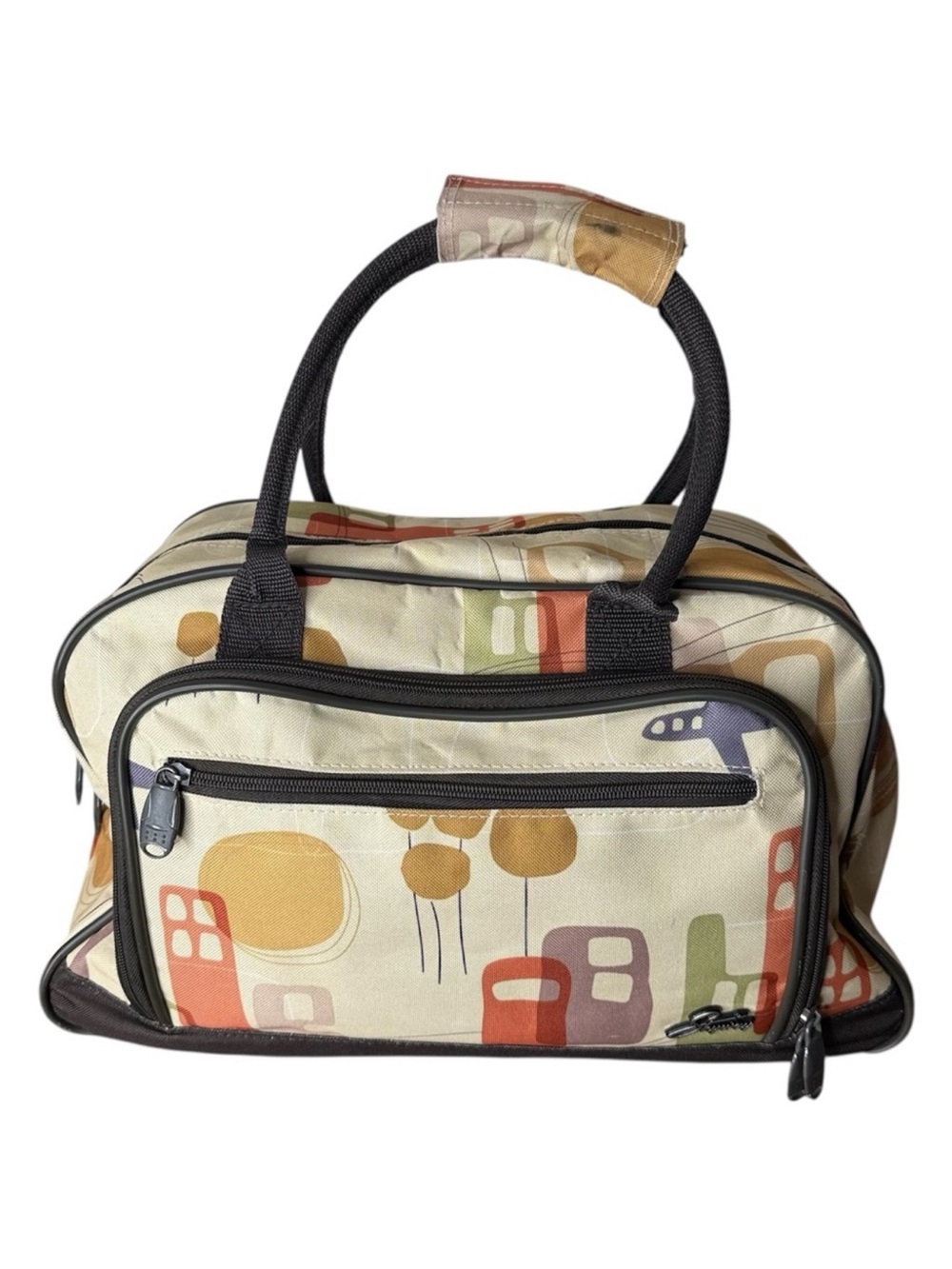 SKYWAY Vintage Weekender Duffle Bag Carry On Travel